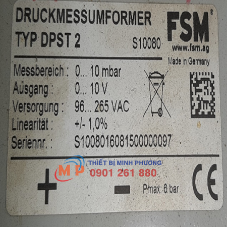 CẢM BIẾN FSM DPS T2